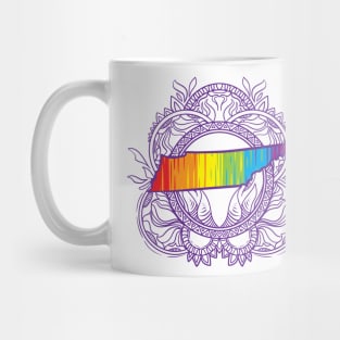 Tennessee Mandala Pride Mug